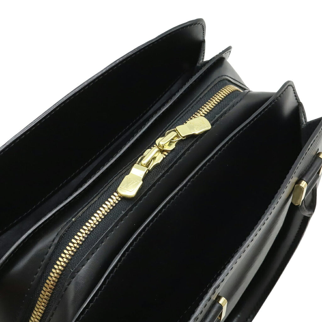 Louis Vuitton Epi Black Noir Epi Leather Handbag