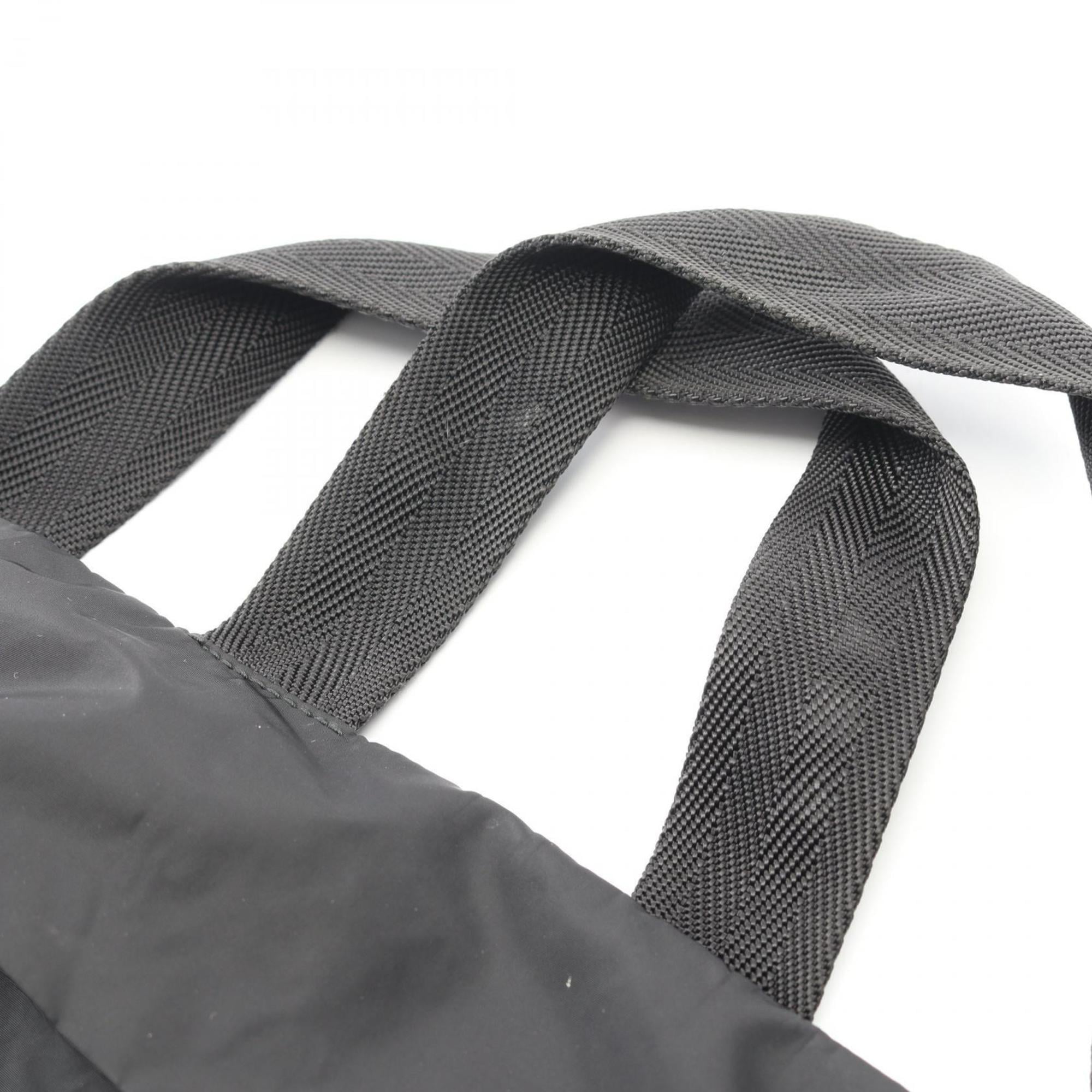 Prada Black Nylon Tote Bag
