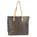 Louis Vuitton Brown Monogram Canvas Shoulder Bag Tote Bag