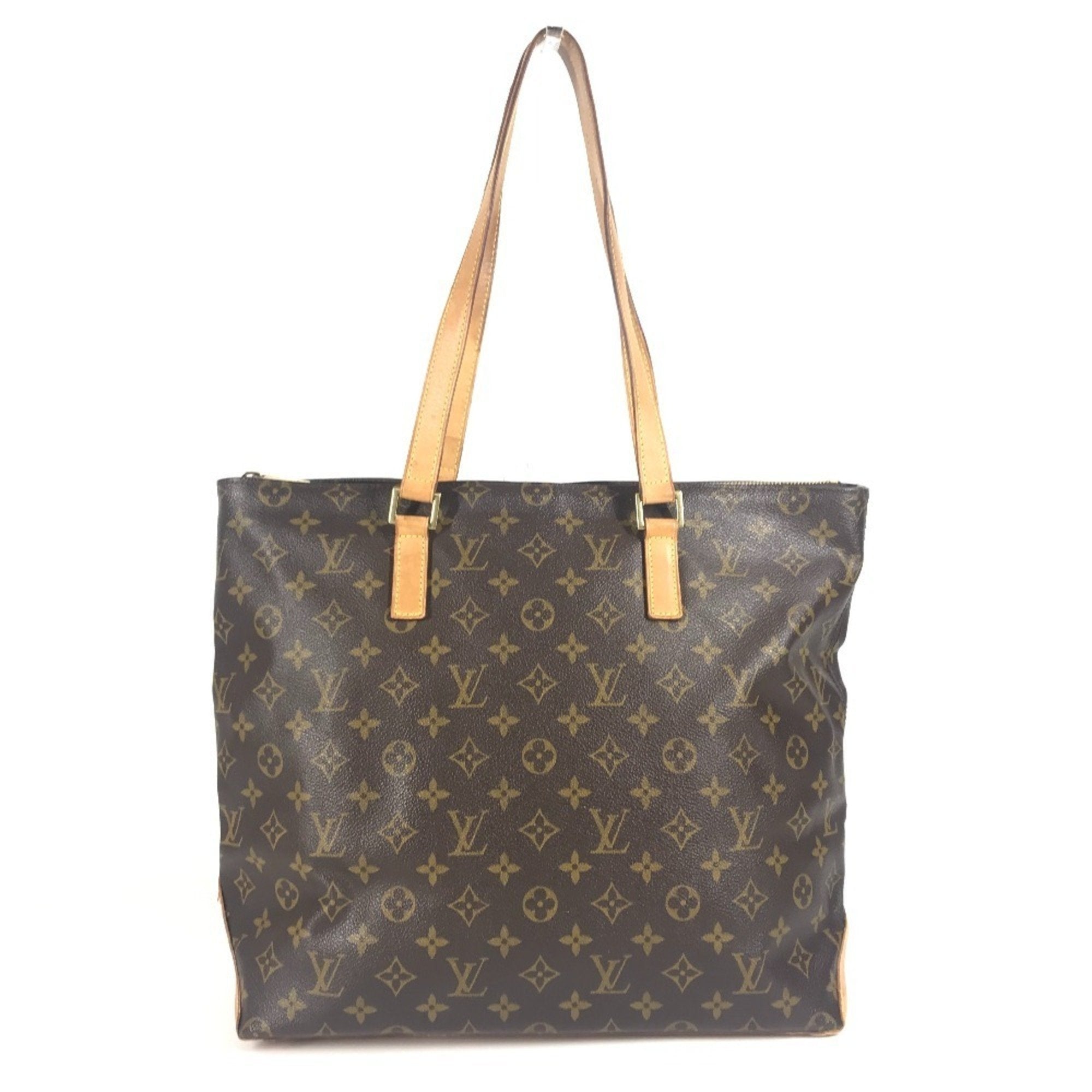 Louis Vuitton Brown Monogram Canvas Shoulder Bag Tote Bag