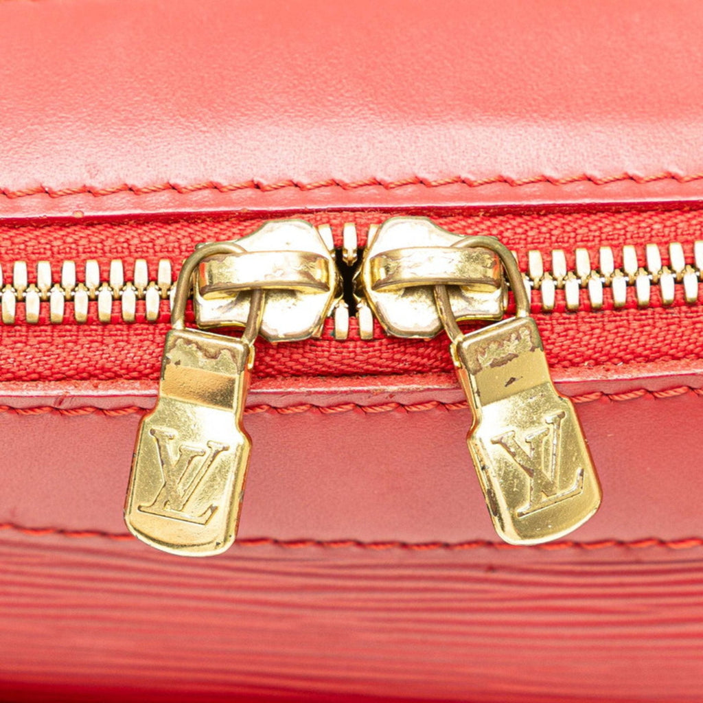 Louis Vuitton Red Color Rouge Leather Handbag Shoulder Bag