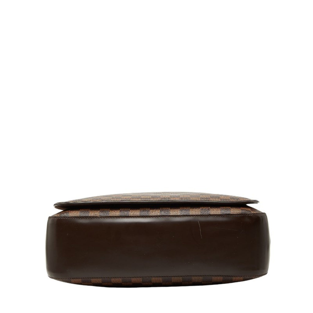 Louis Vuitton Brown Pvc Leather Shoulder Bag
