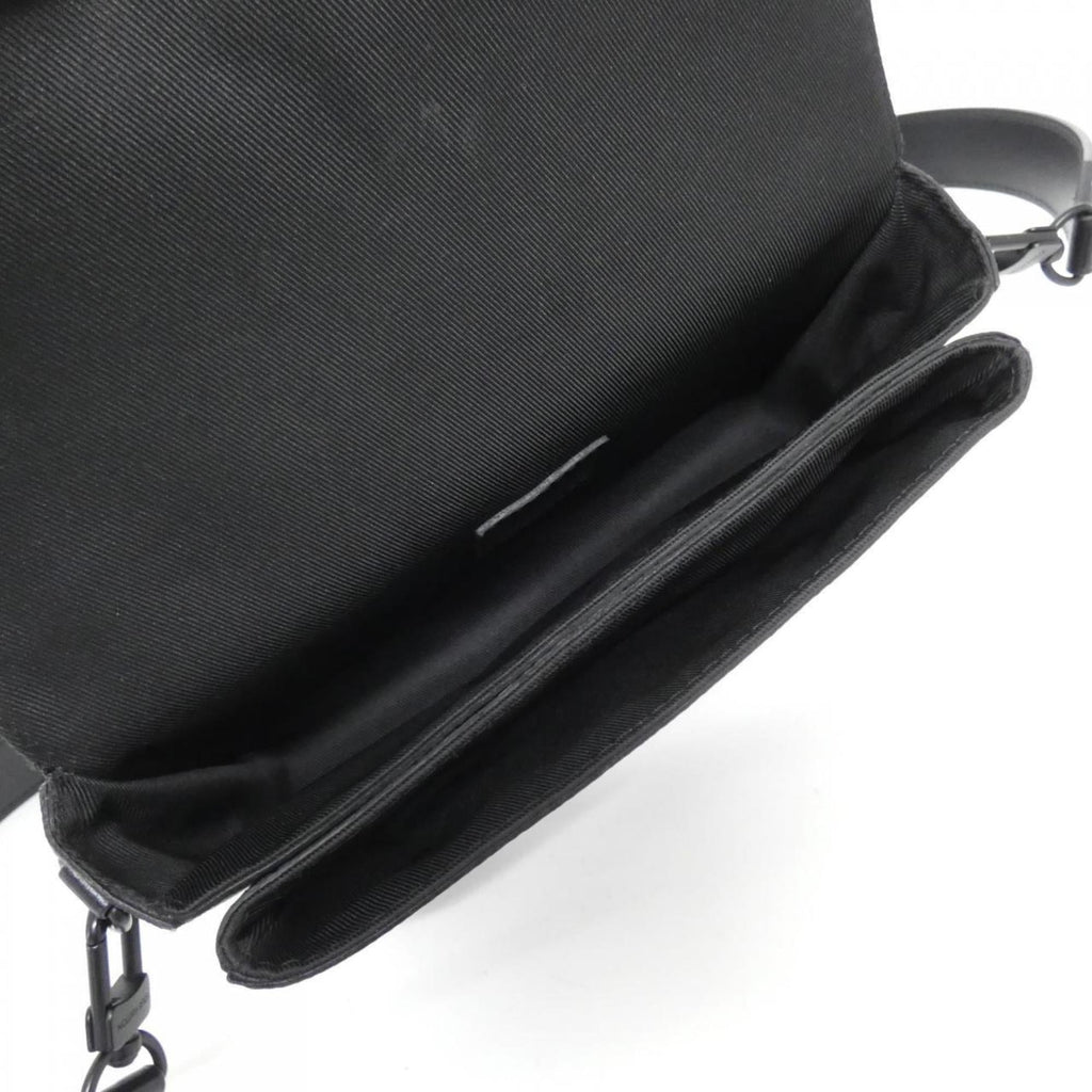 Louis Vuitton Black Coated Canvas Shoulder Bag