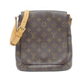 Louis Vuitton Marron Coated Canvas Shoulder Bag