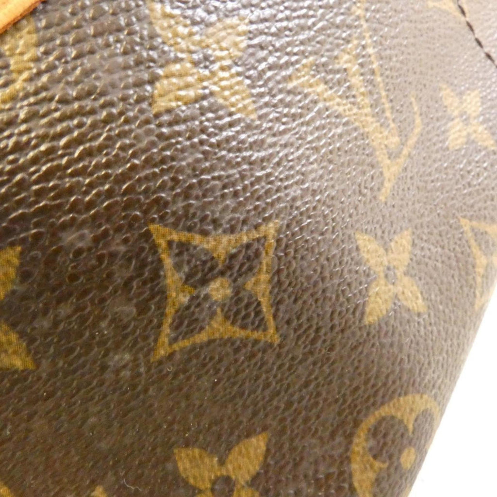 Louis Vuitton Brown Coated Canvas Shoulder Bag