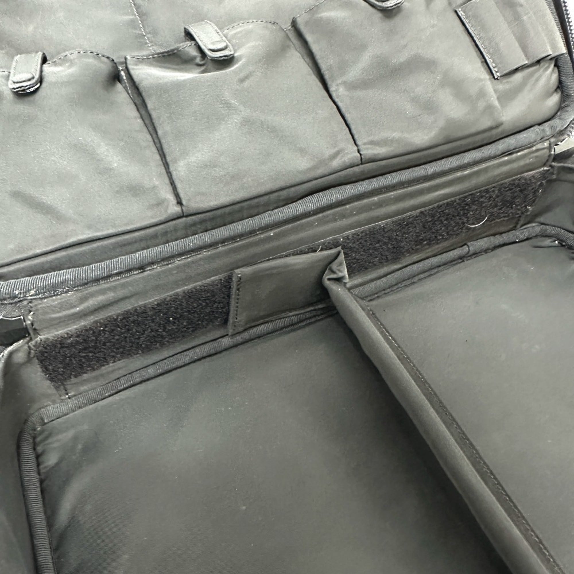 Prada Black Nylon Briefcase Shoulder Bag