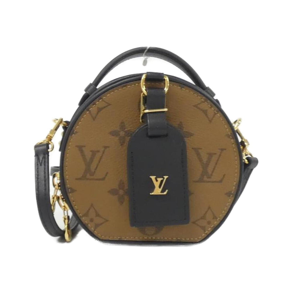 Louis Vuitton Monogram Reverse Marron Coated Canvas Shoulder Bag