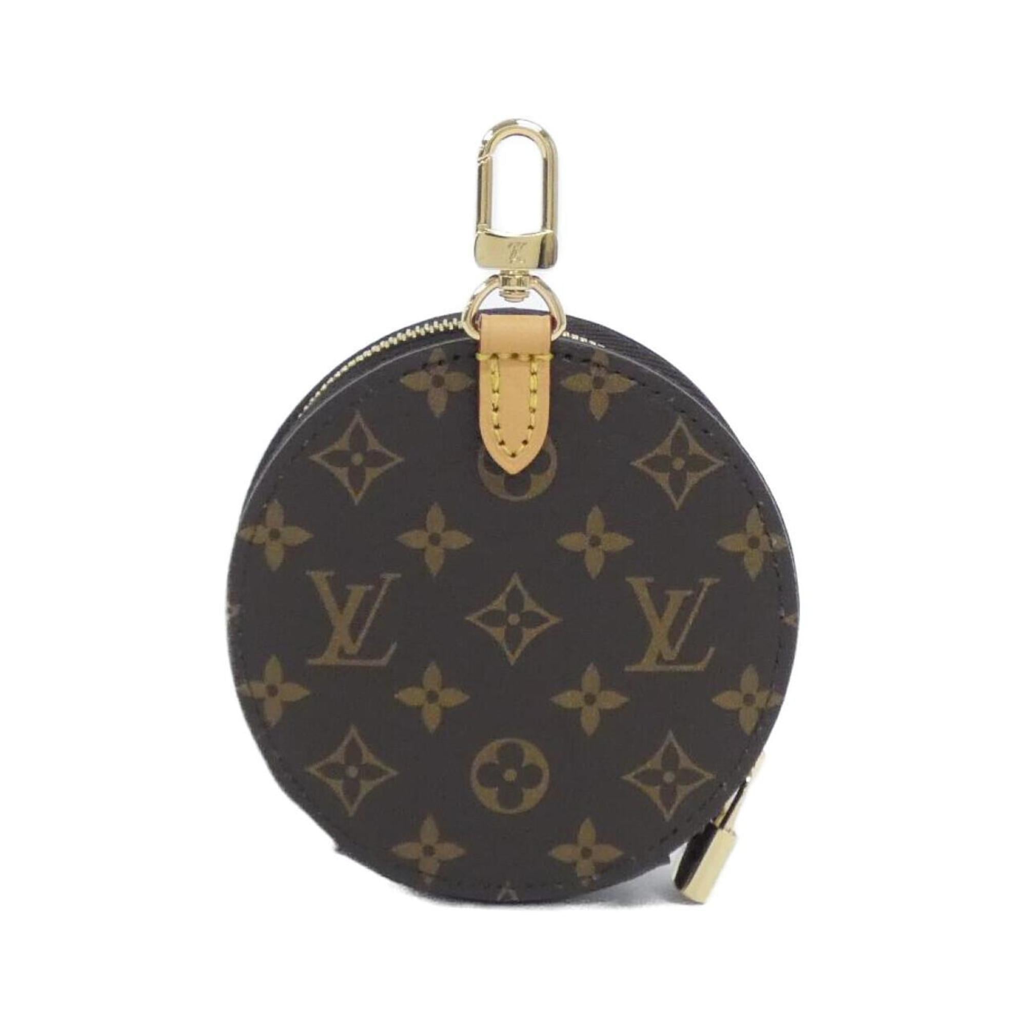 Louis Vuitton Brown Coated Canvas Pouch