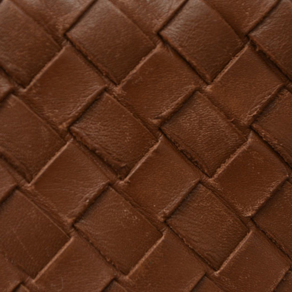 Bottega Veneta Intrecciato Brown Intrecciato Shoulder Bag
