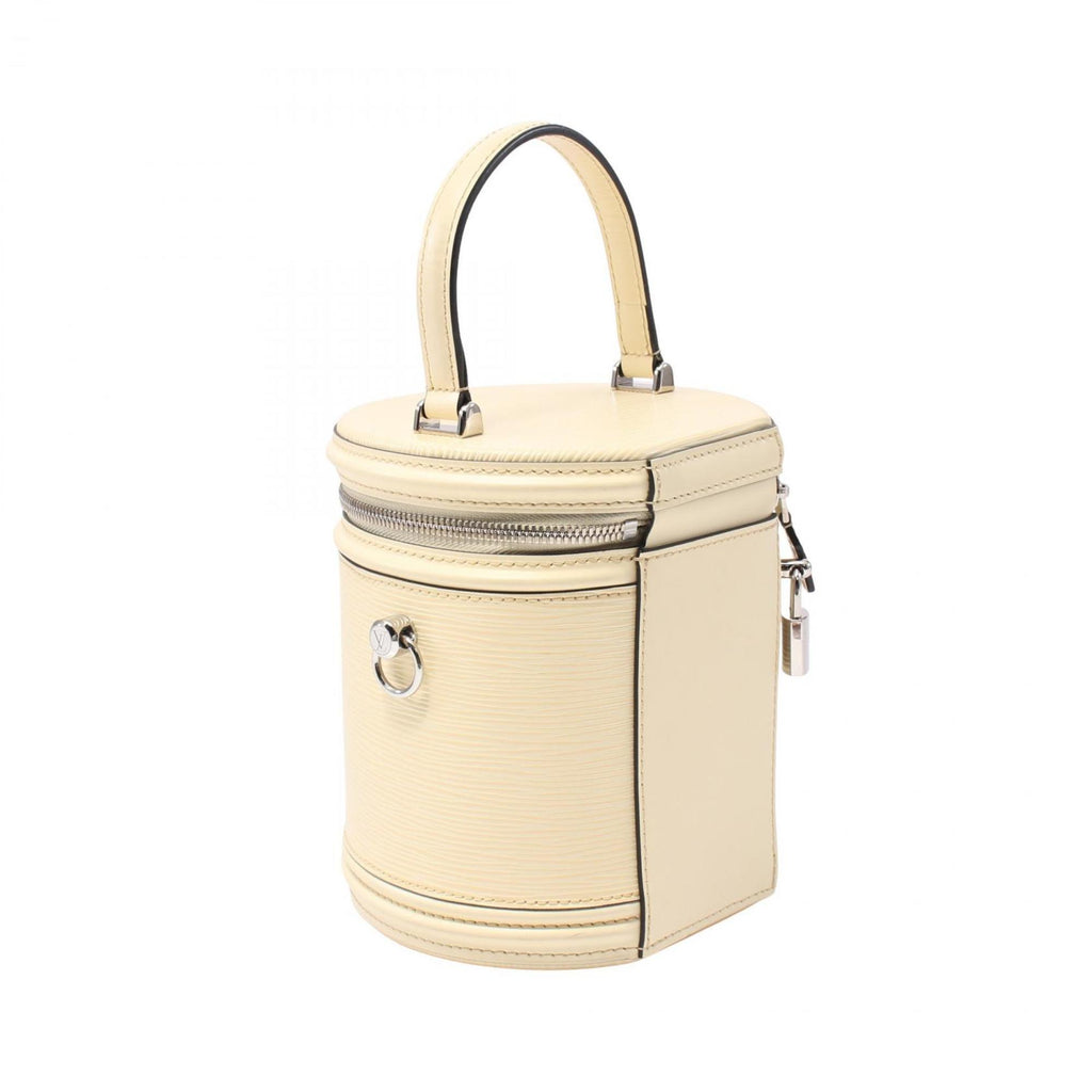 Louis Vuitton Yellow Epi Leather Handbag Vanity Bag