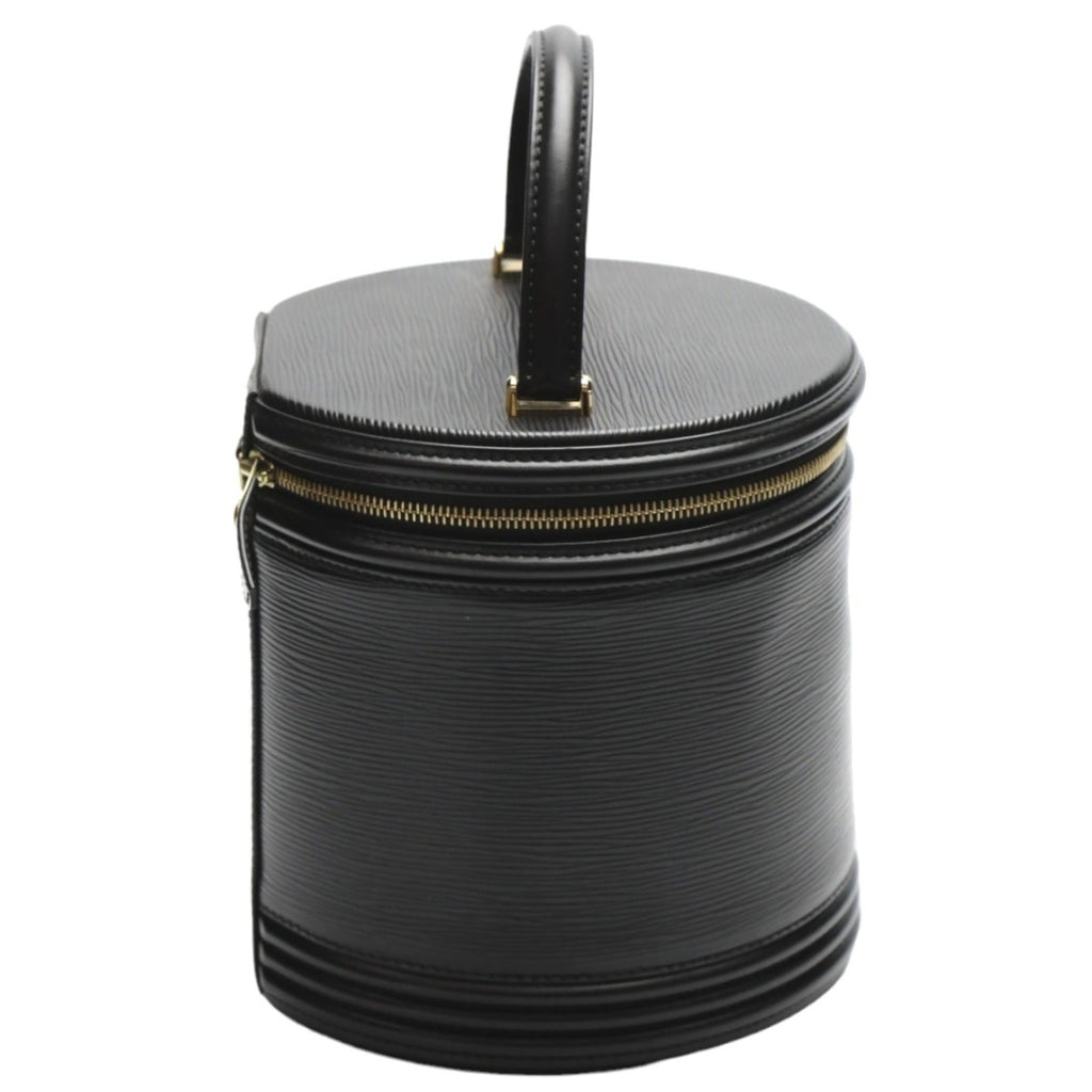 Louis Vuitton Noir Epi Leather Handbag