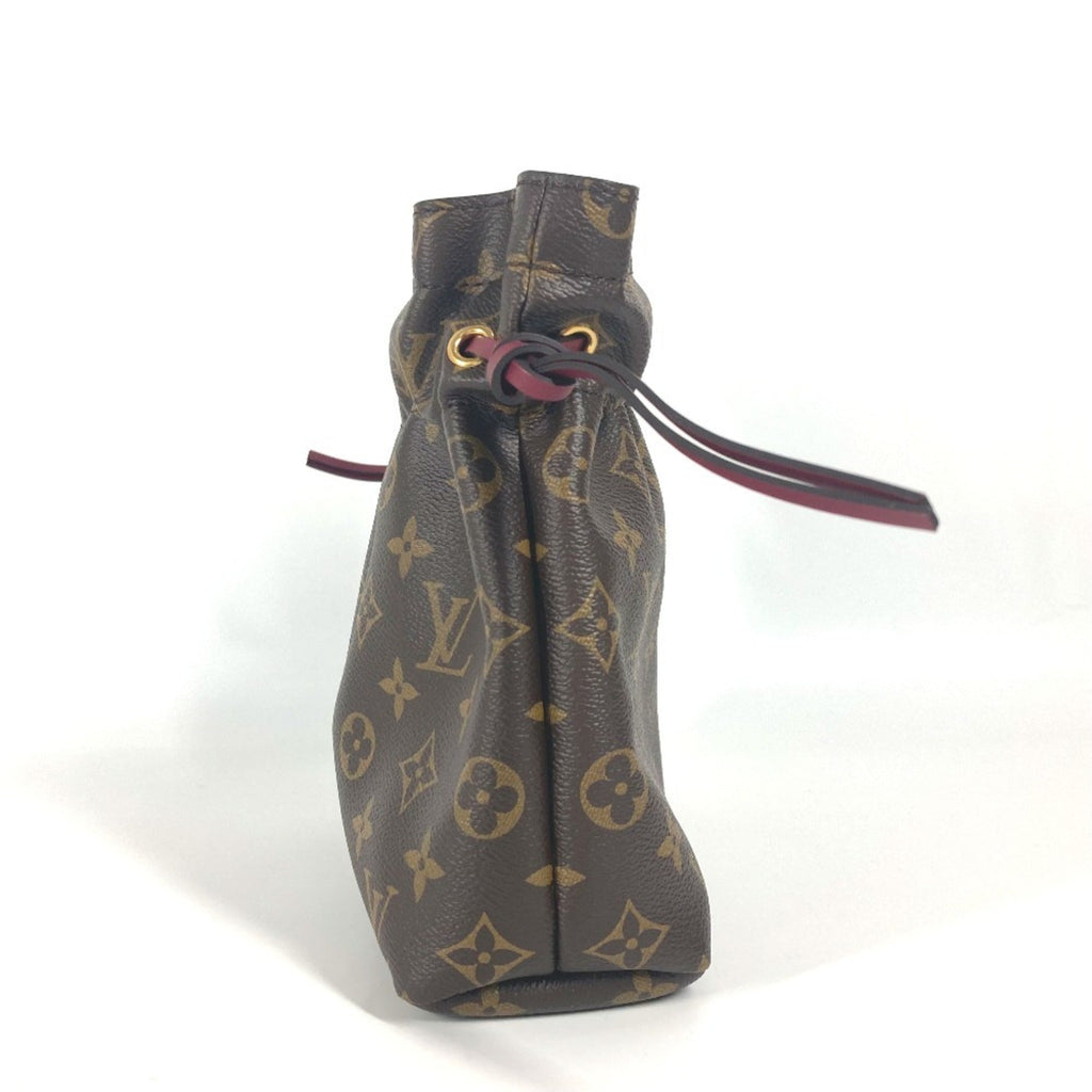 Louis Vuitton Brown Coated Canvas Pouch
