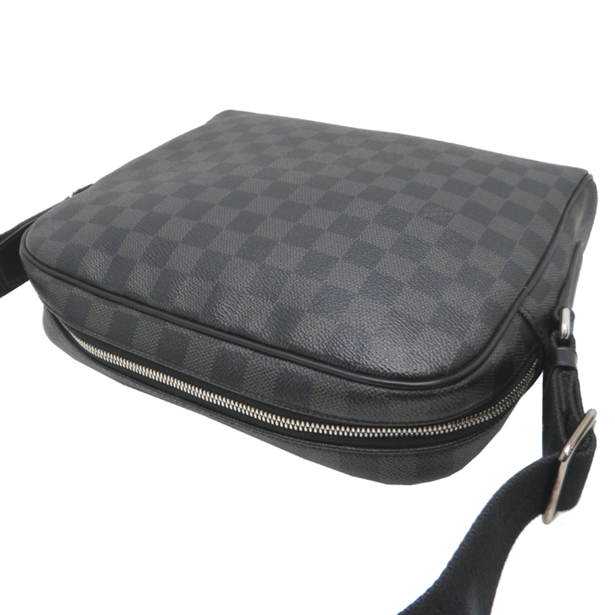 Louis Vuitton Black Damier Graphite Shoulder Bag