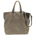 Prada Brown Leather Tote Bag
