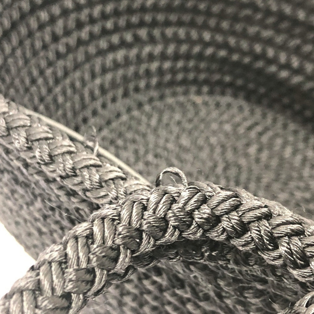 Balenciaga Black Nylon Leather Basket Shoulder