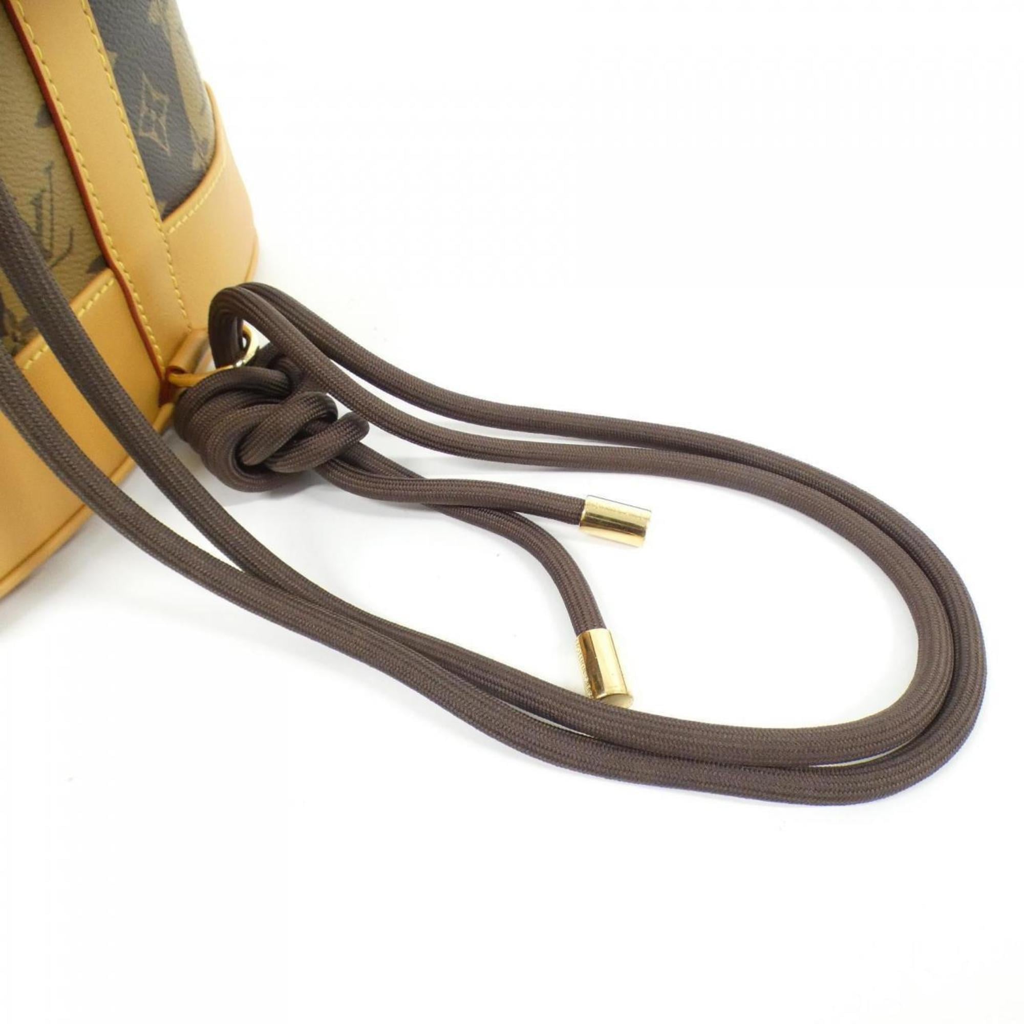 Louis Vuitton Marron Coated Canvas Shoulder Bag