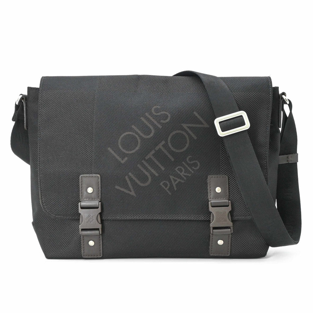 Louis Vuitton Black Damier Geant Shoulder Bag