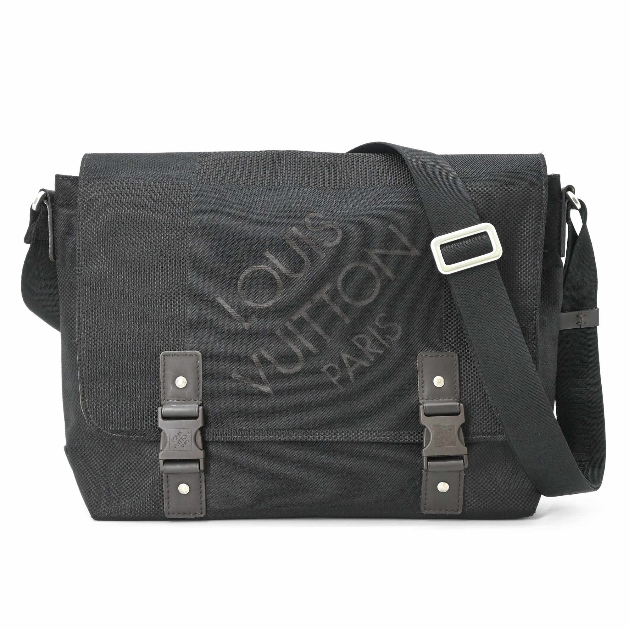 Louis Vuitton Black Damier Geant Shoulder Bag