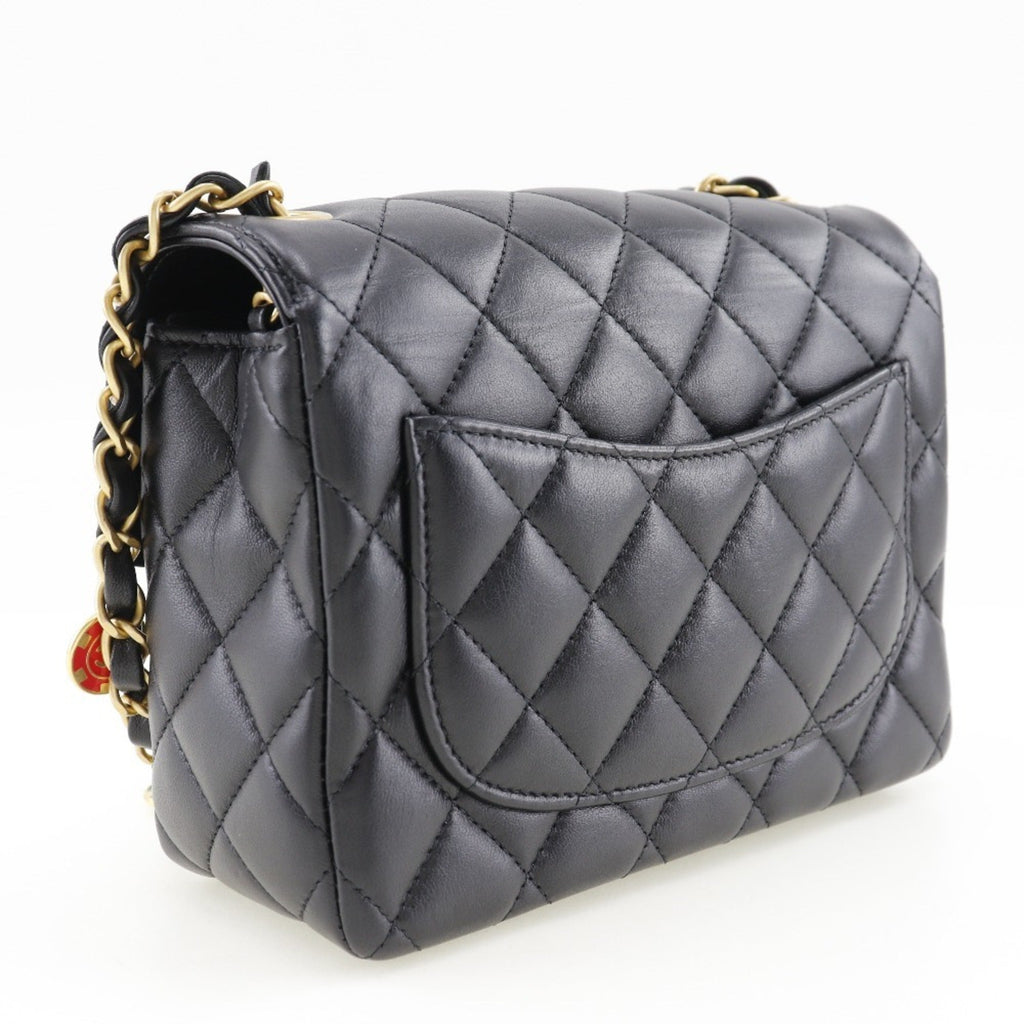 Chanel Black Leather Shoulder Bag