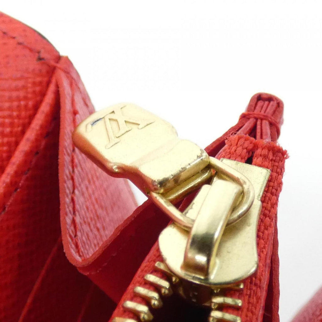 Louis Vuitton Marron Coated Canvas Long Wallet