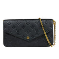 Louis Vuitton Black Monogram Empreinte Shoulder Bag