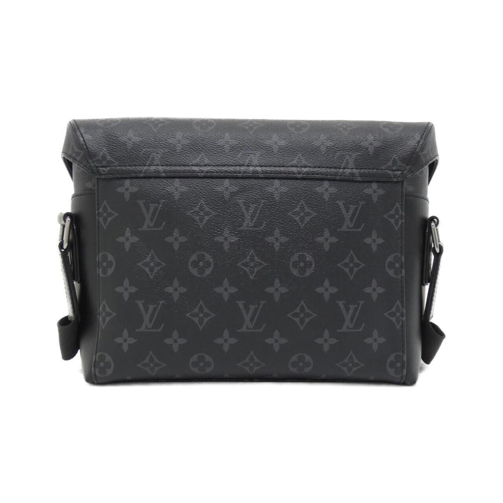 Louis Vuitton Black Coated Canvas Shoulder Bag
