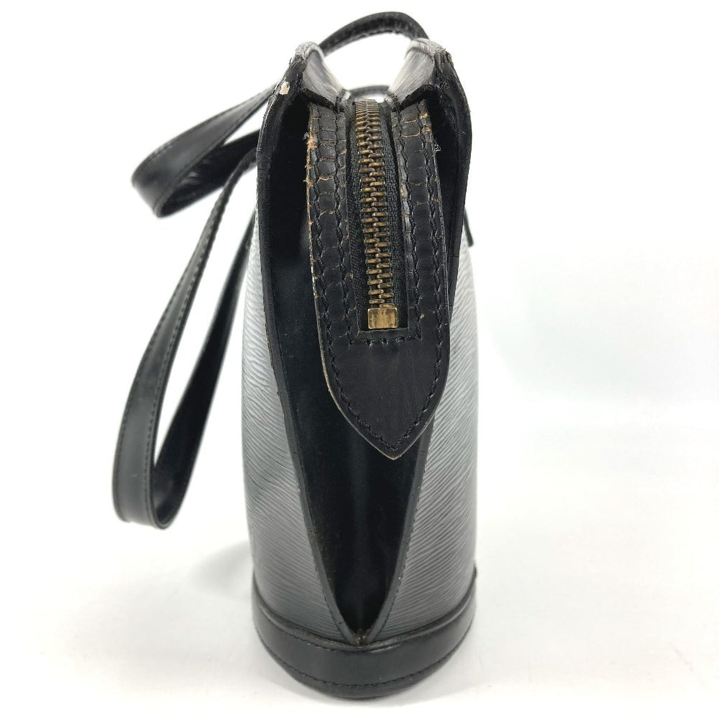 Louis Vuitton Black Noir Epi Leather Handbag Tote Bag