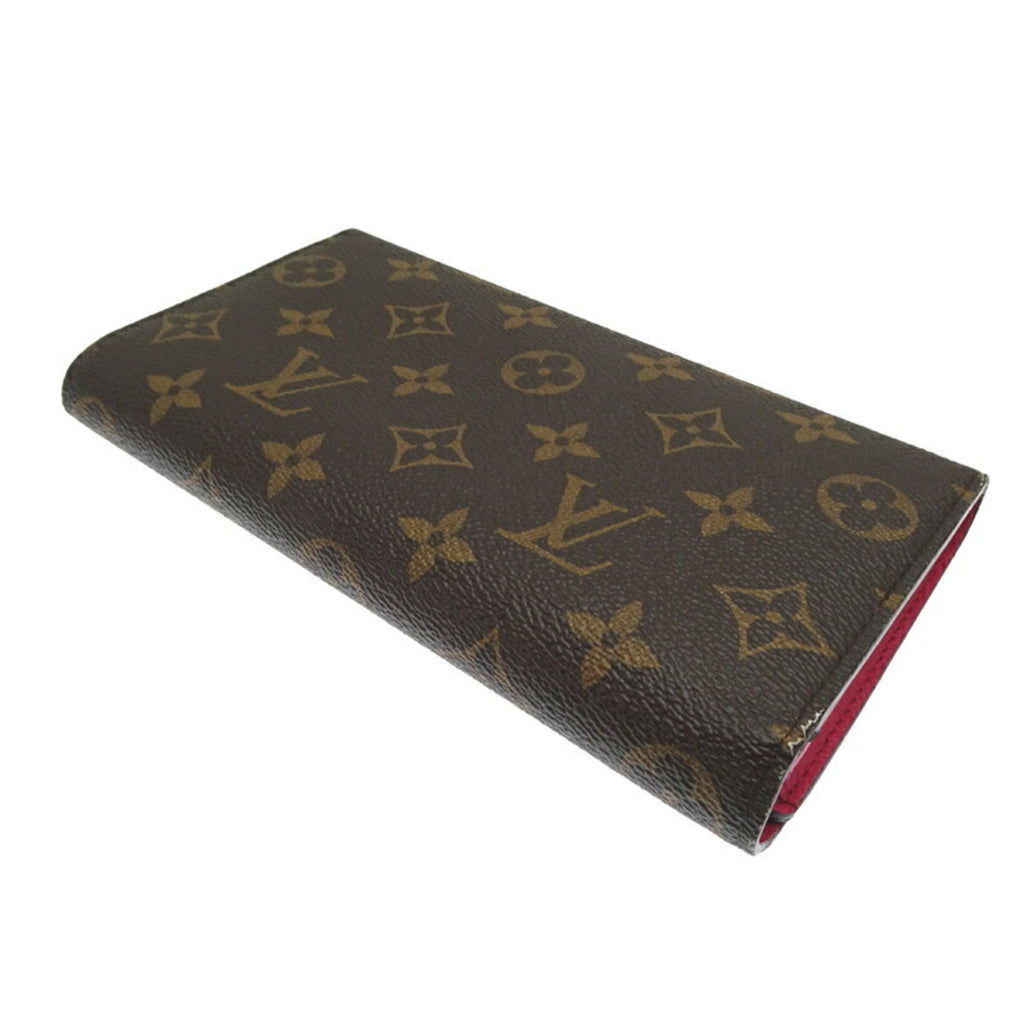 Louis Vuitton Brown Monogram Monogram Long Wallet (Tri-Fold)
