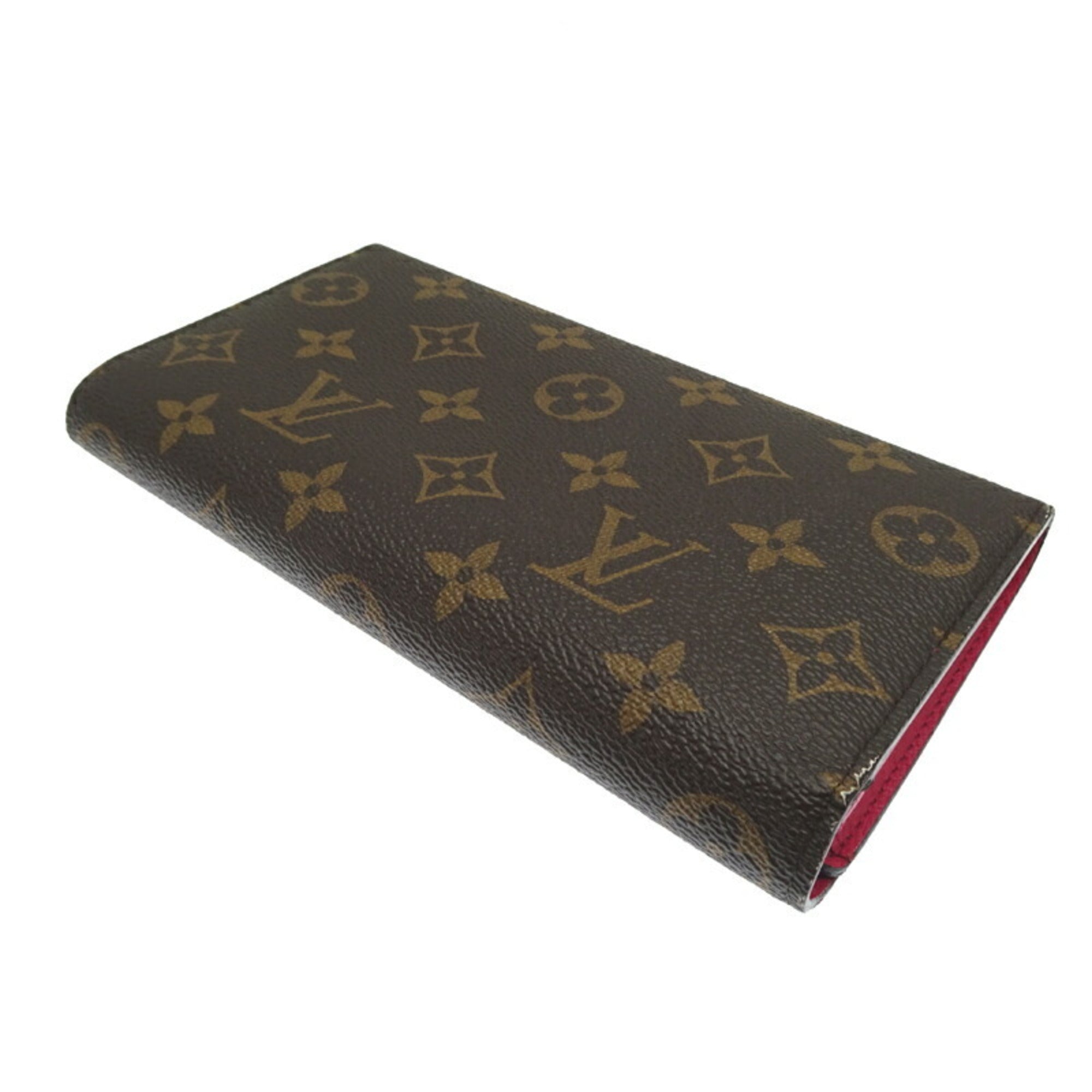 Louis Vuitton Brown Monogram Monogram Long Wallet (Tri-Fold)