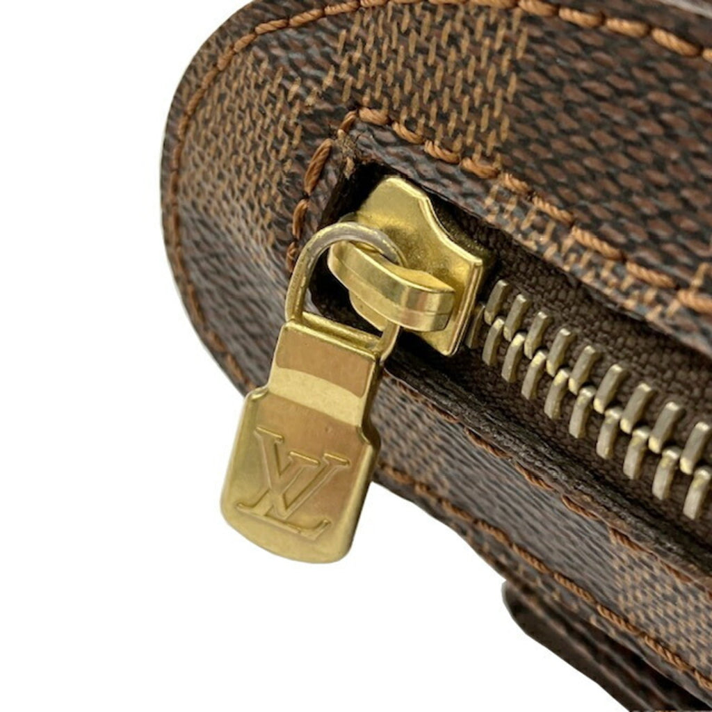 Louis Vuitton Ebene Damier Canvas Shoulder Bag Sling Bag