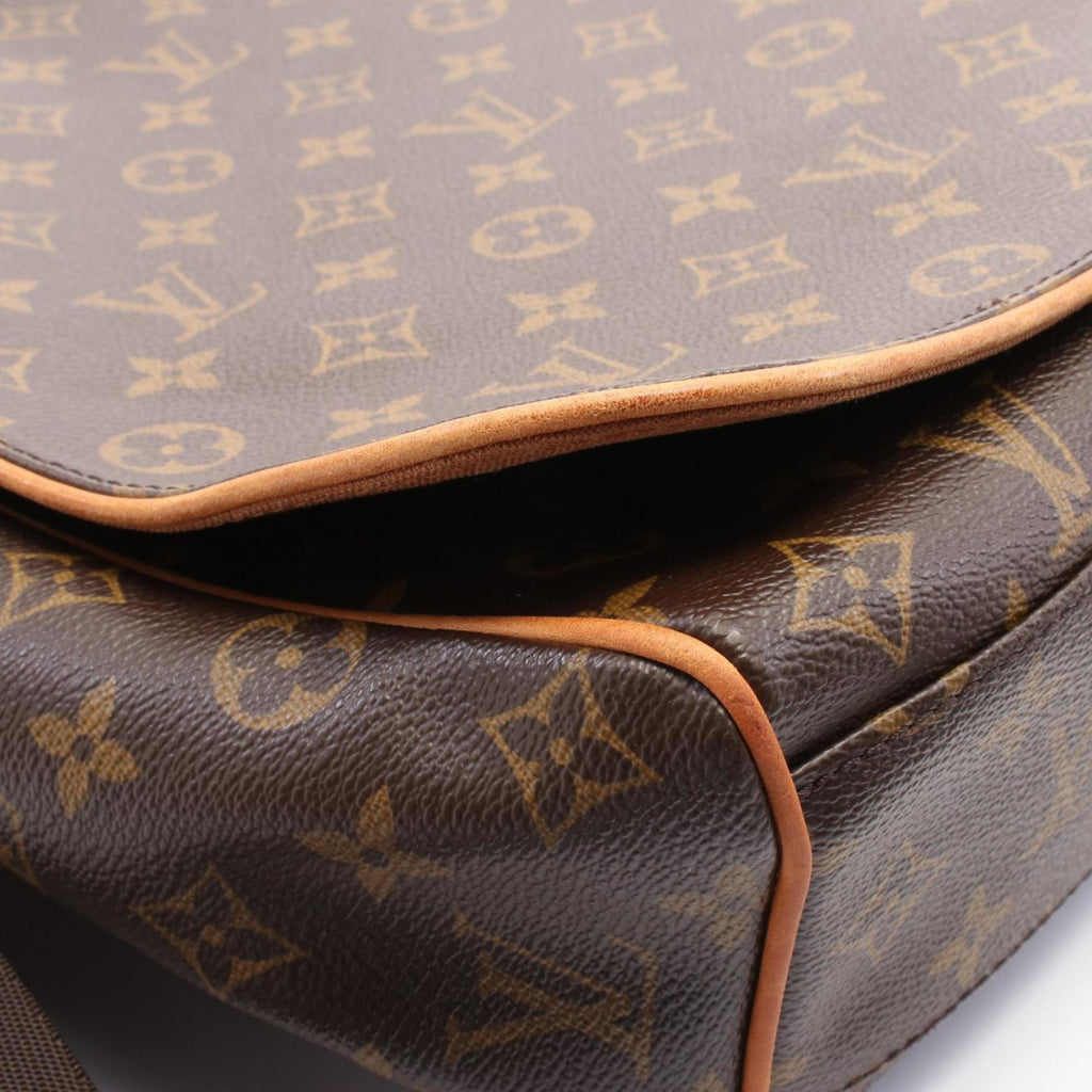 Louis Vuitton Brown Monogram Coated Canvas Shoulder Bag