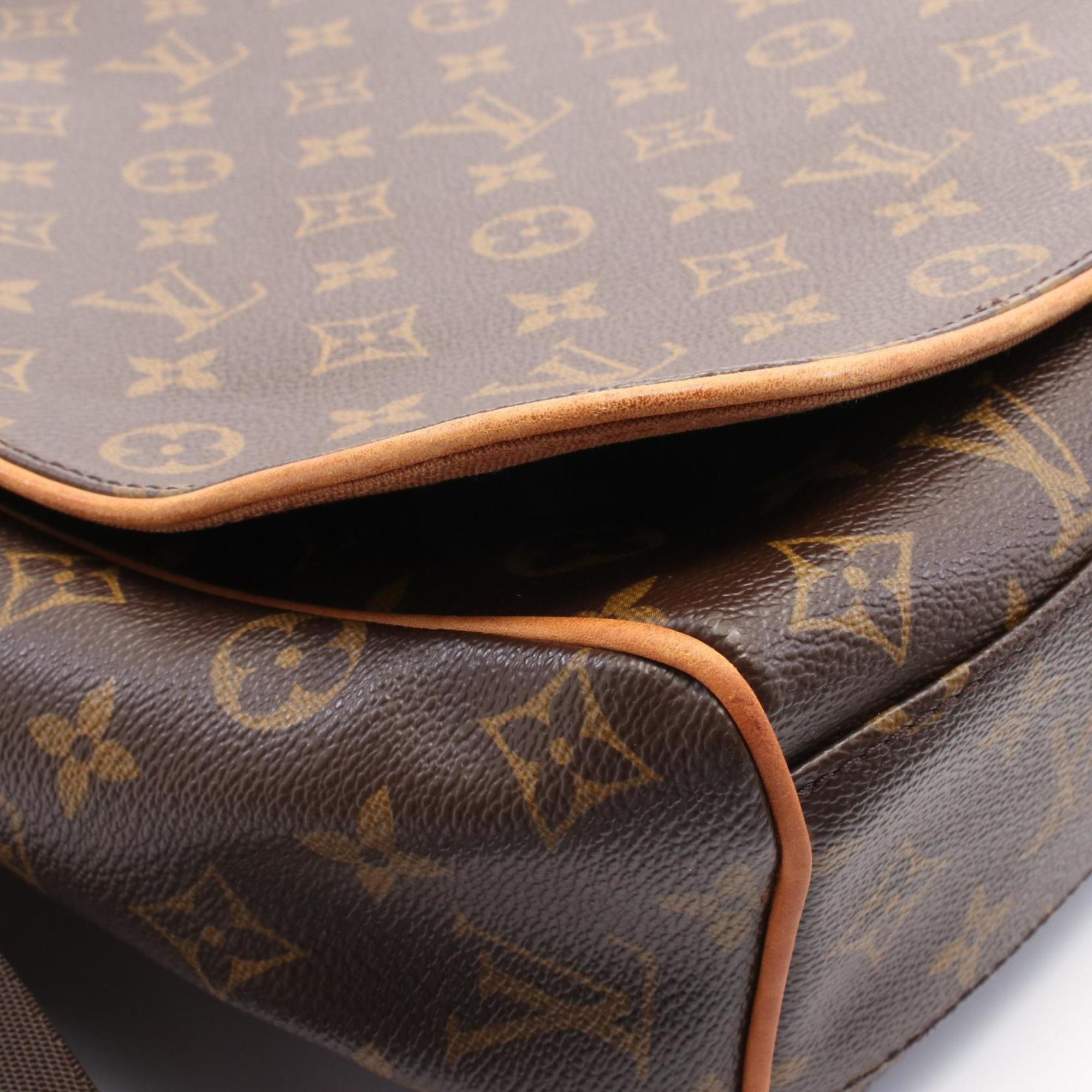 Louis Vuitton Brown Monogram Coated Canvas Shoulder Bag