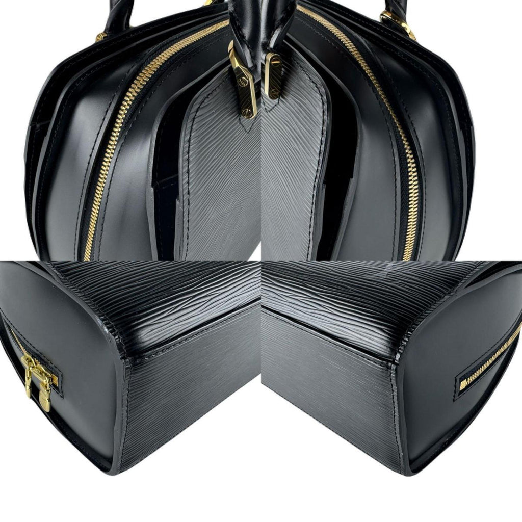 Louis Vuitton Noir Epi Leather Handbag