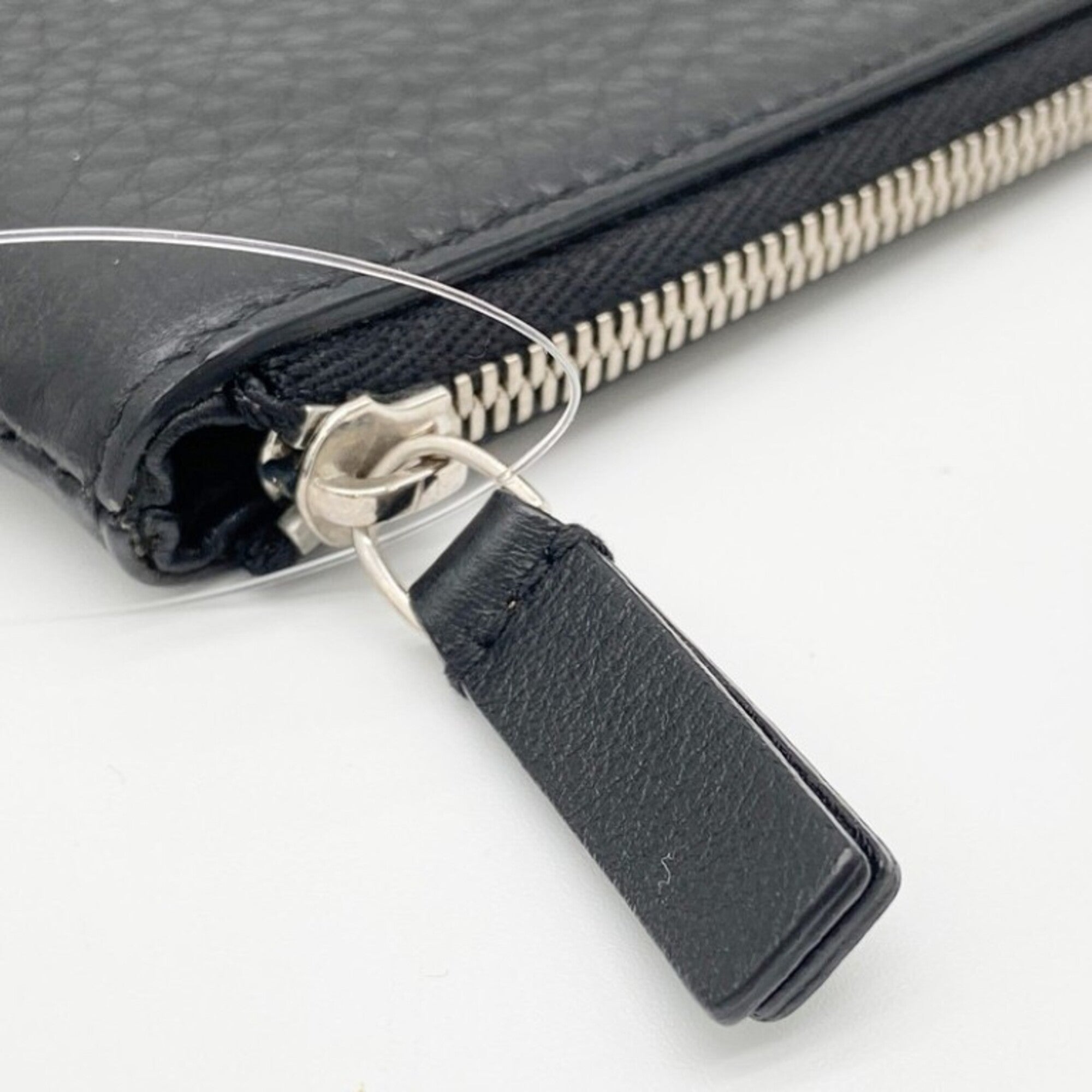 Balenciaga Black Leather Pouch