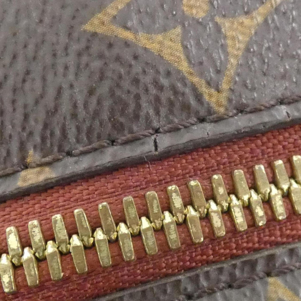 Louis Vuitton Marron Coated Canvas Shoulder Bag