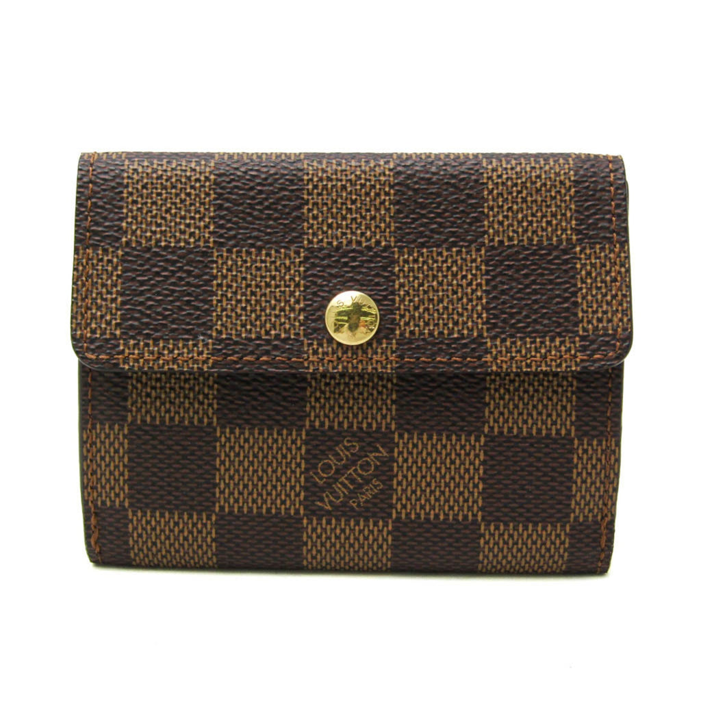 Louis Vuitton Damier Ebene Damier Canvas Coin Purse/Coin Case