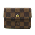 Louis Vuitton Damier Ebene Damier Canvas Coin Purse/Coin Case