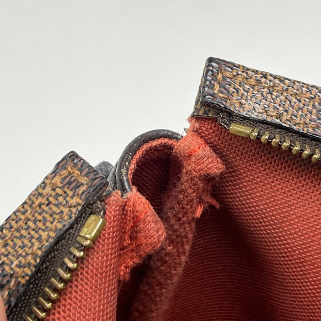 Louis Vuitton Brown Damier Canvas Pouch
