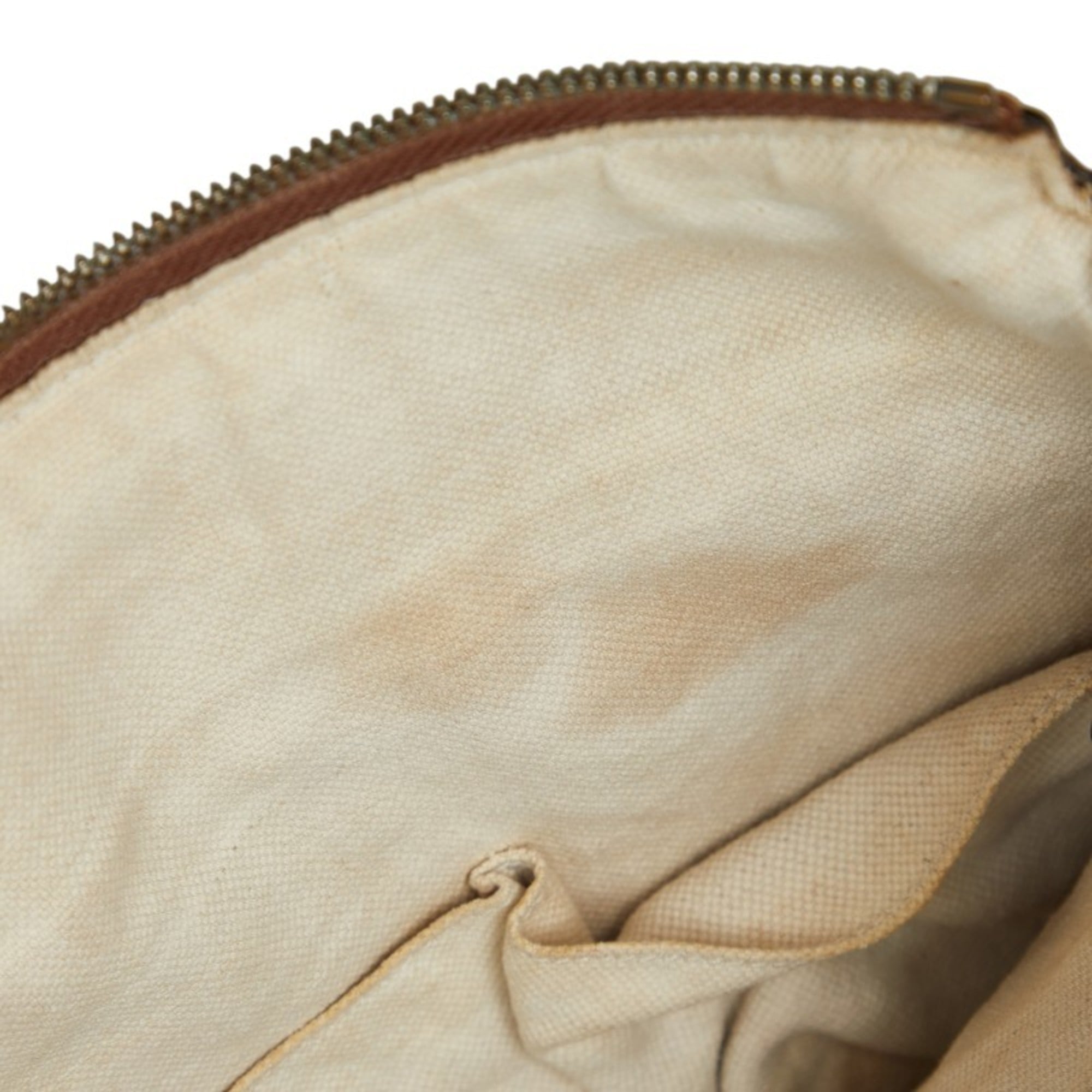 Gucci Brown Leather Shoulder Bag (Pre-Owned)