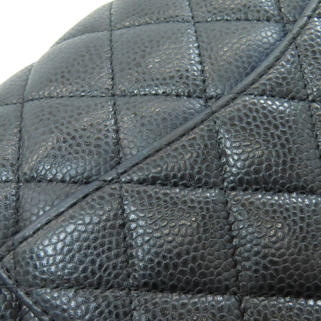 Chanel Black Leather Shoulder Bag
