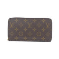 Louis Vuitton Marron Coated Canvas Long Wallet