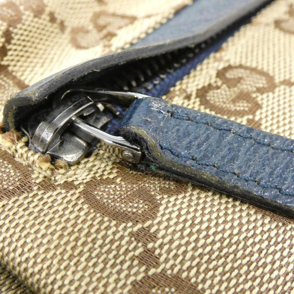Gucci Beige Blue Orange Gg Canvas Fanny Pack (Pre-Owned)
