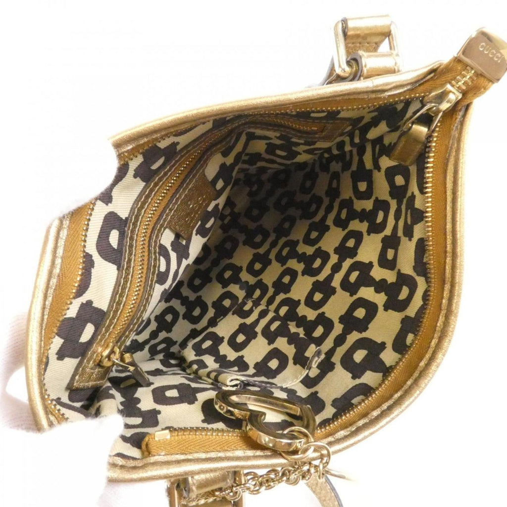 Gucci Beige Gg Canvas Shoulder Bag (Pre-Owned)