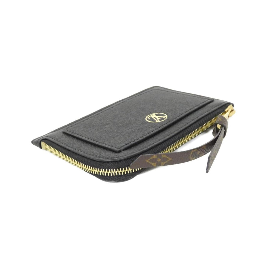 Louis Vuitton Black Leather Coin Purse/Coin Case