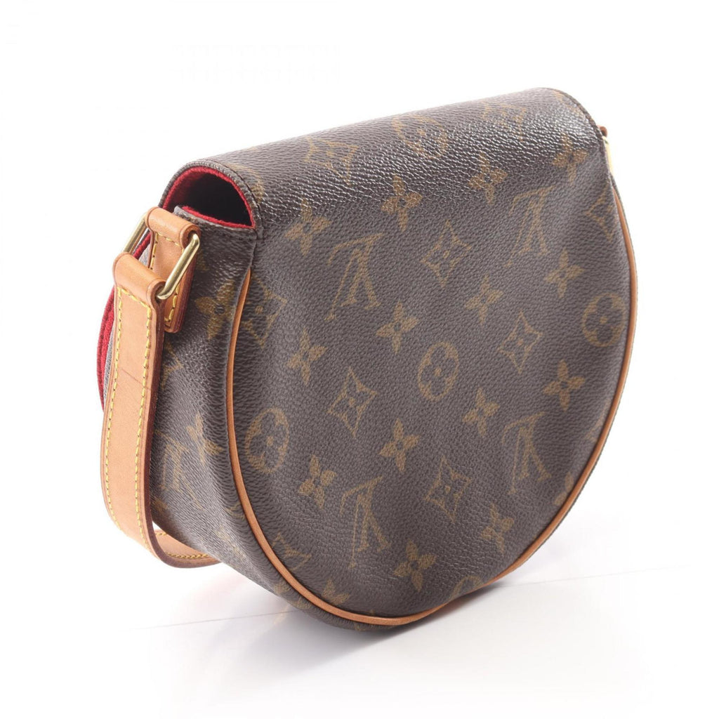 Louis Vuitton Brown Monogram Coated Canvas Leather Shoulder Bag