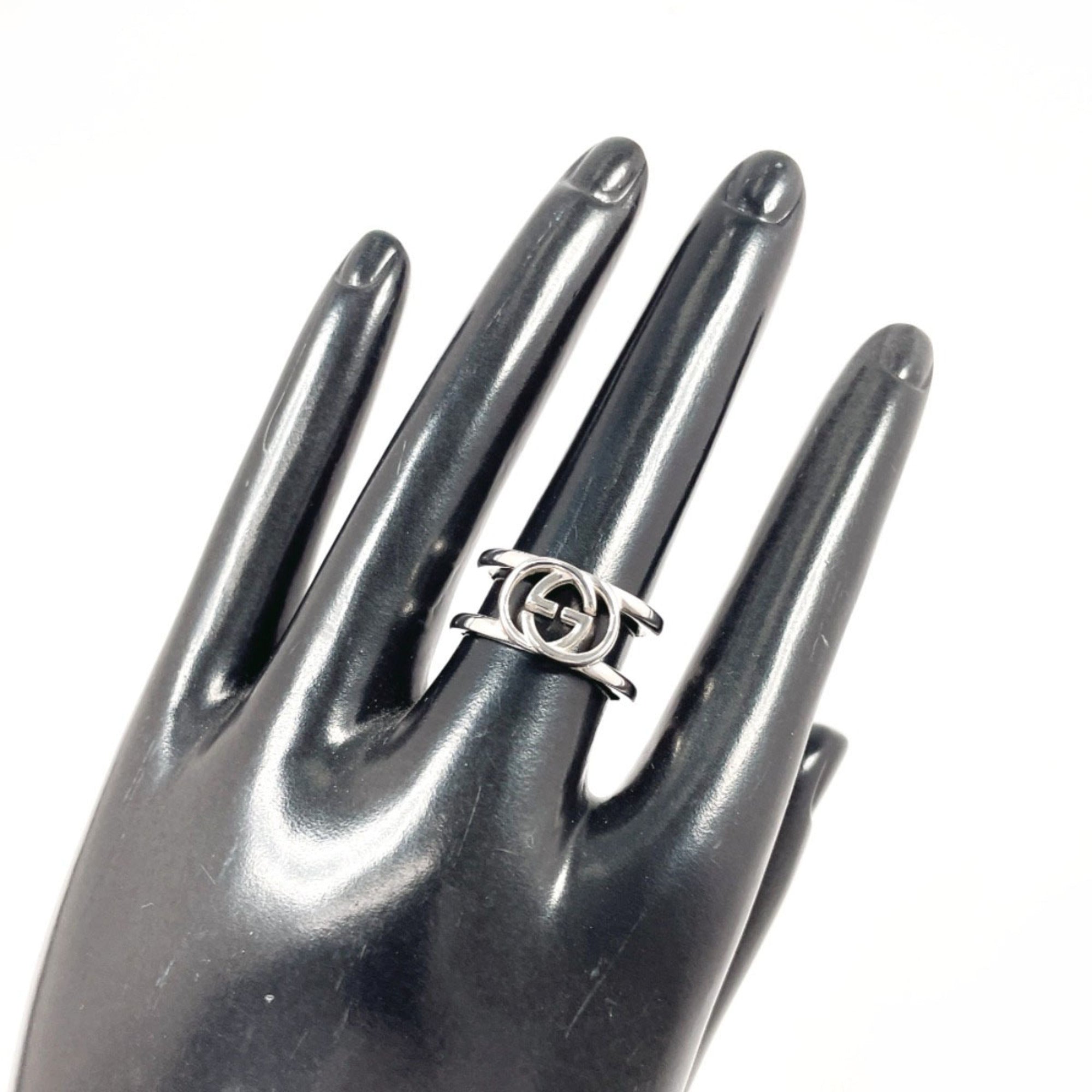 Gucci Silver Silver 925 Band Ring (Pre-Owned)