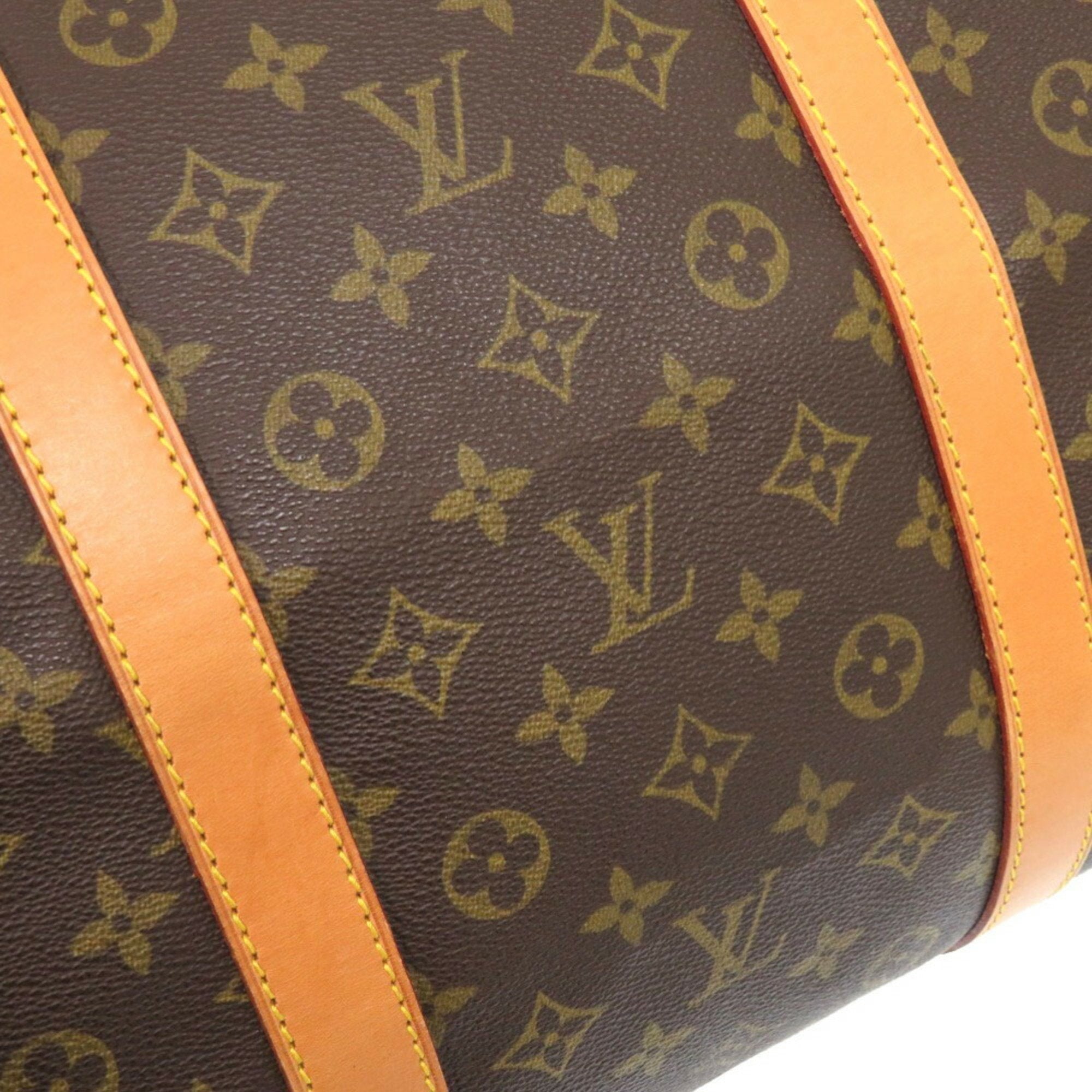 Louis Vuitton Brown Monogram Monogram Boston Bag