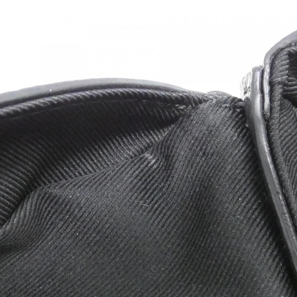 Louis Vuitton Black Coated Canvas Shoulder Bag