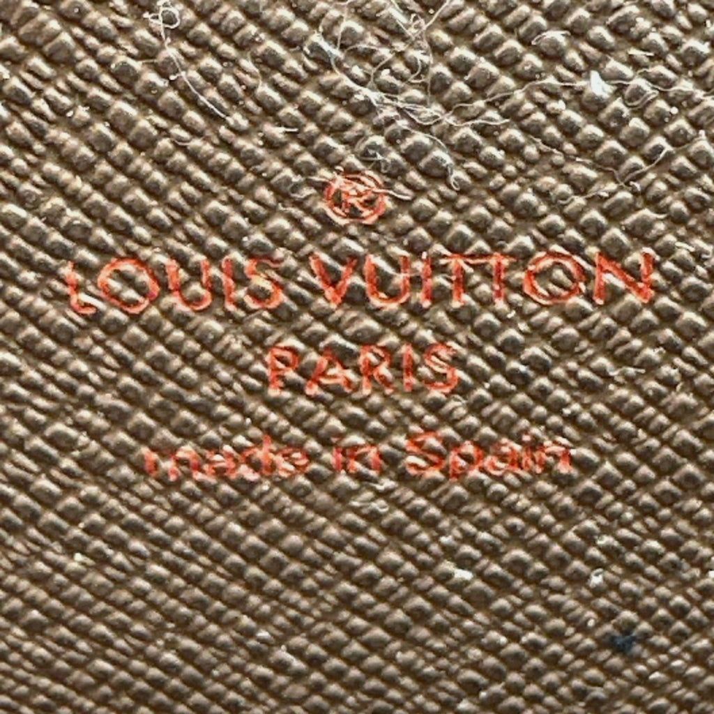 Louis Vuitton Brown Ebene Damier Canvas Long Wallet