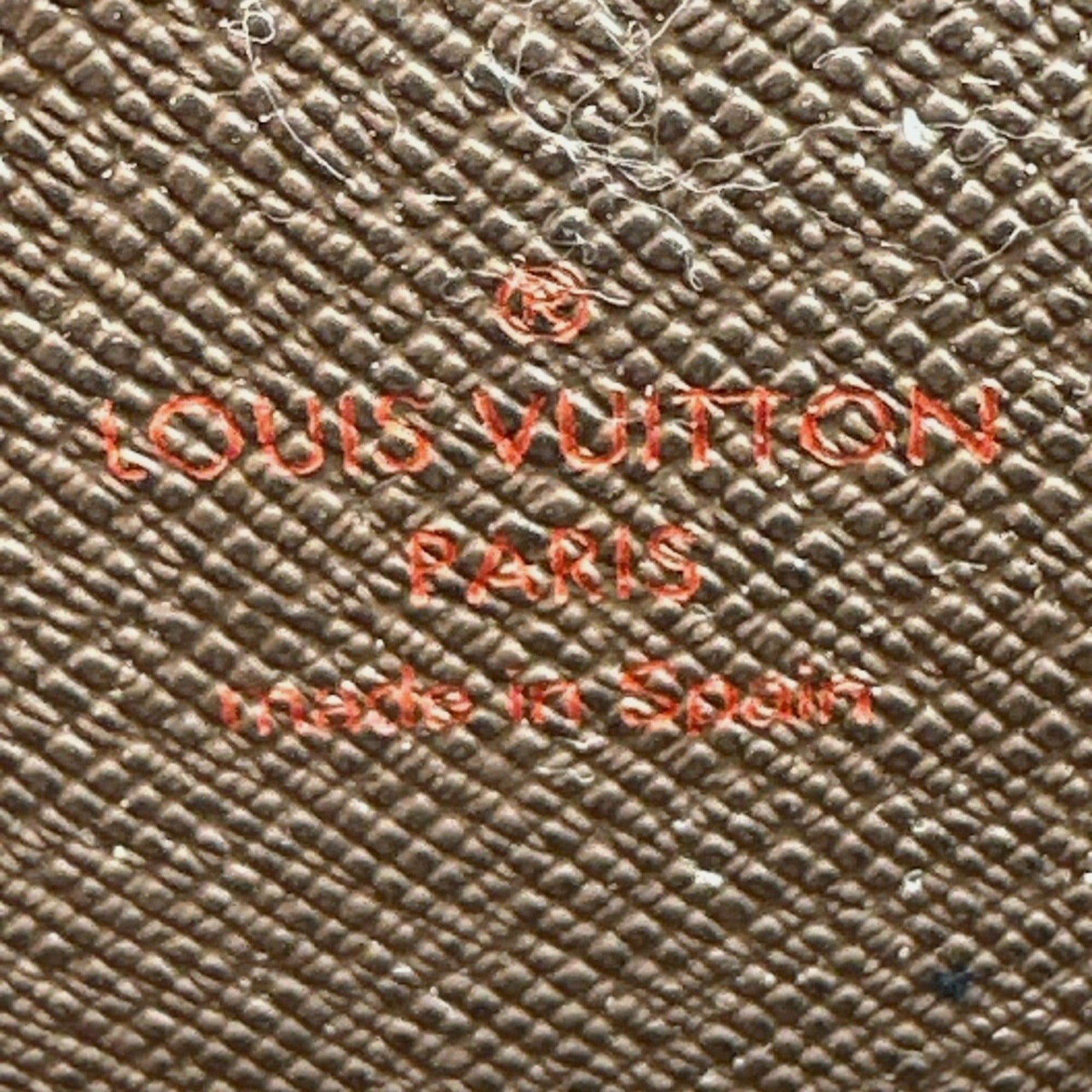 Louis Vuitton Brown Ebene Damier Canvas Long Wallet